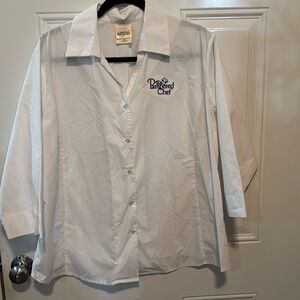 Pampered Chef 3/4 Length Dress Shirt